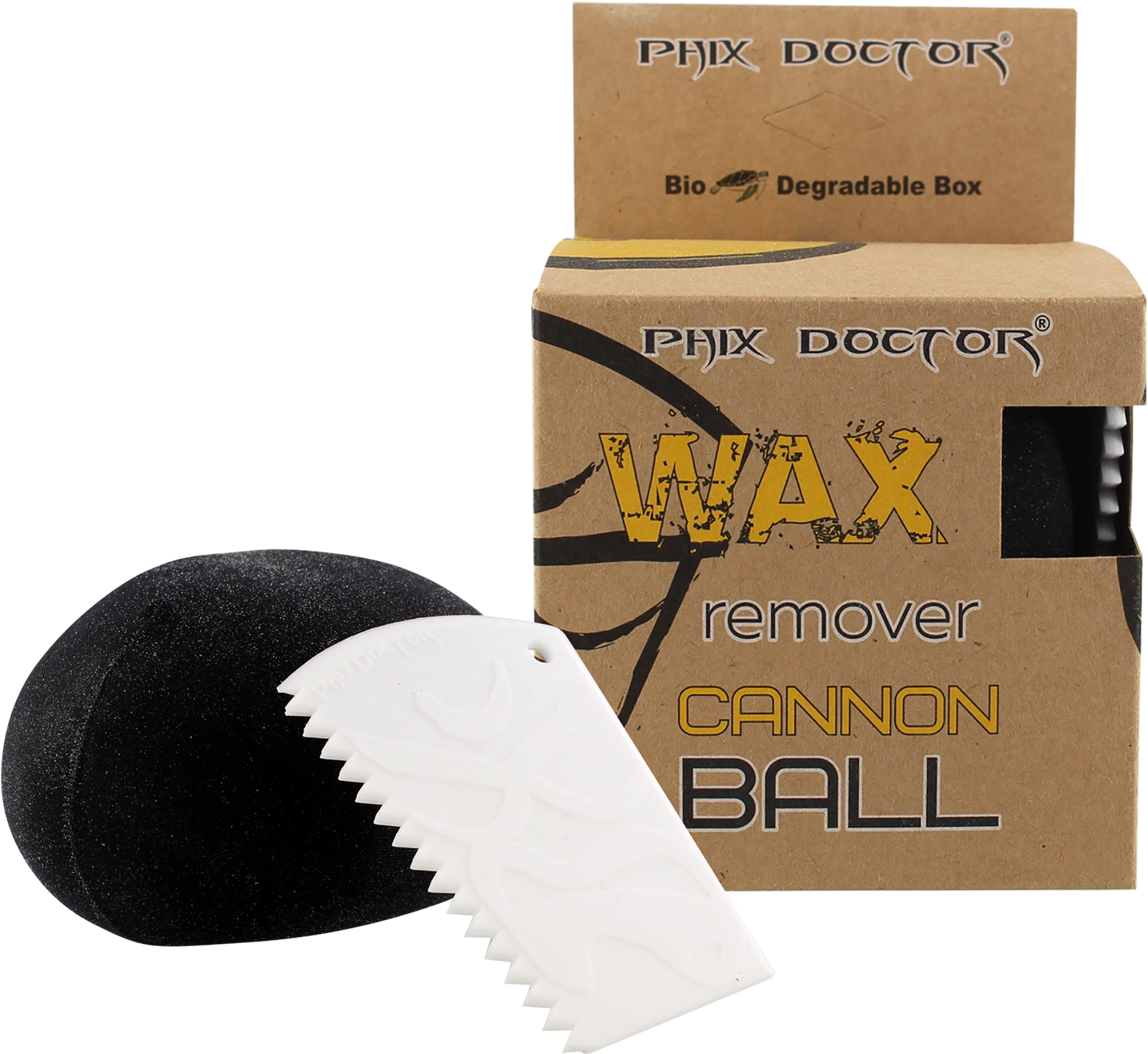 Cannon Ball Wax Remover - Phix Doctor Cannon Ball Wax Remover (1500x1500), Png Download