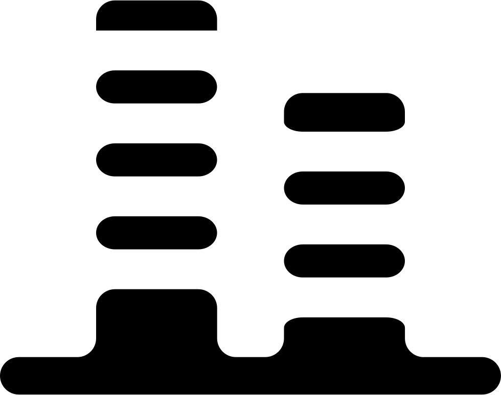 Rising Sound Bars - Music (980x774), Png Download