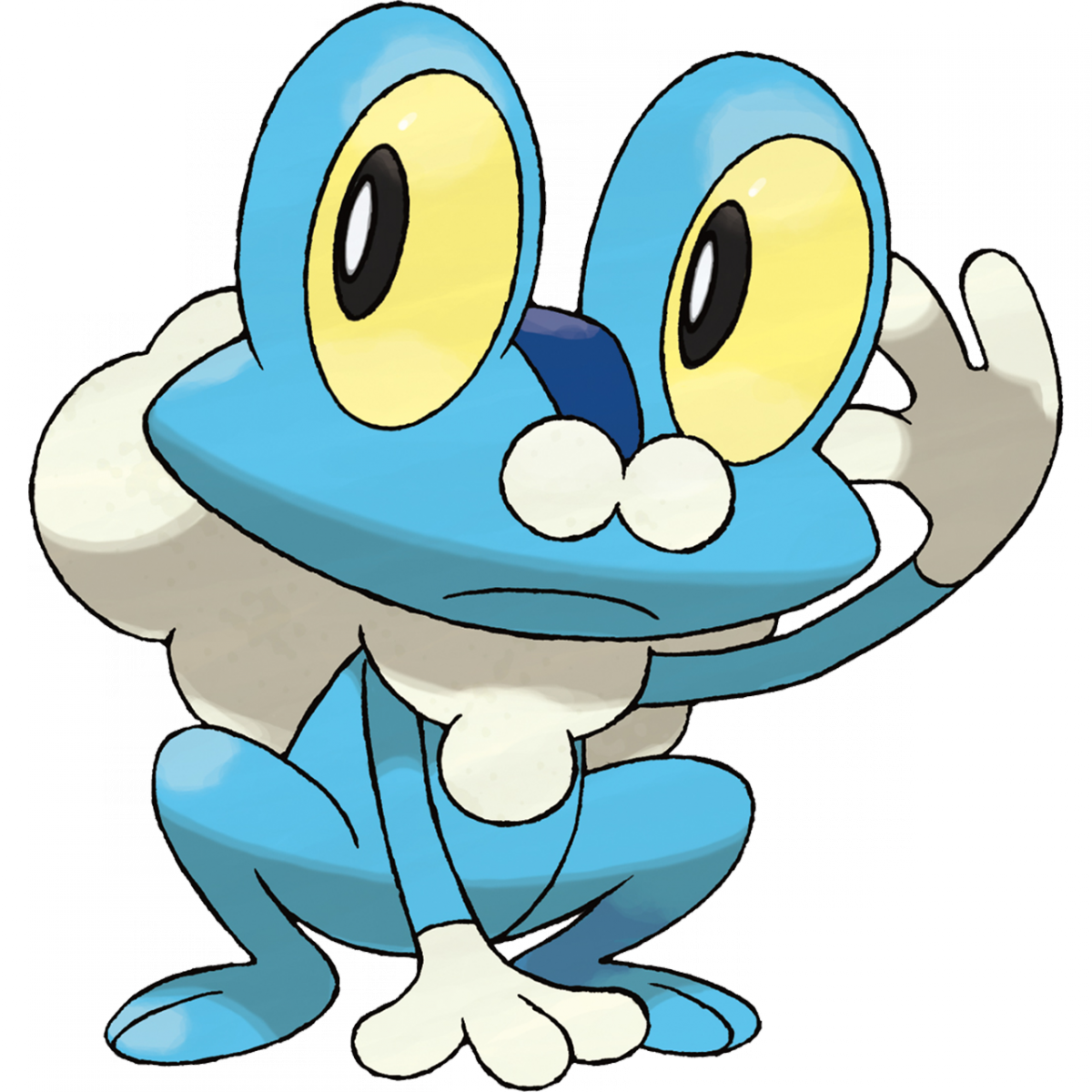 Pokemon Oshawott Evolution Chart Medium Size Pokemon - Pokemon Froakie (1200x1200), Png Download