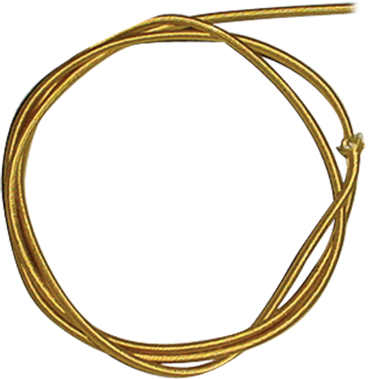 18 Gauge Braided Power Cord, Parallel Gold, Per Foot - Ce Distribution S-w102g Wire - 18 Gauge Braided Power (775x800), Png Download