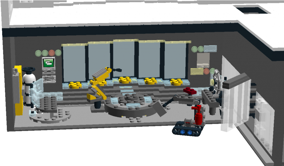 Ironmanslaboratorywip1 Zps465b6719 - Lego Tony Stark Laboratory (1024x533), Png Download