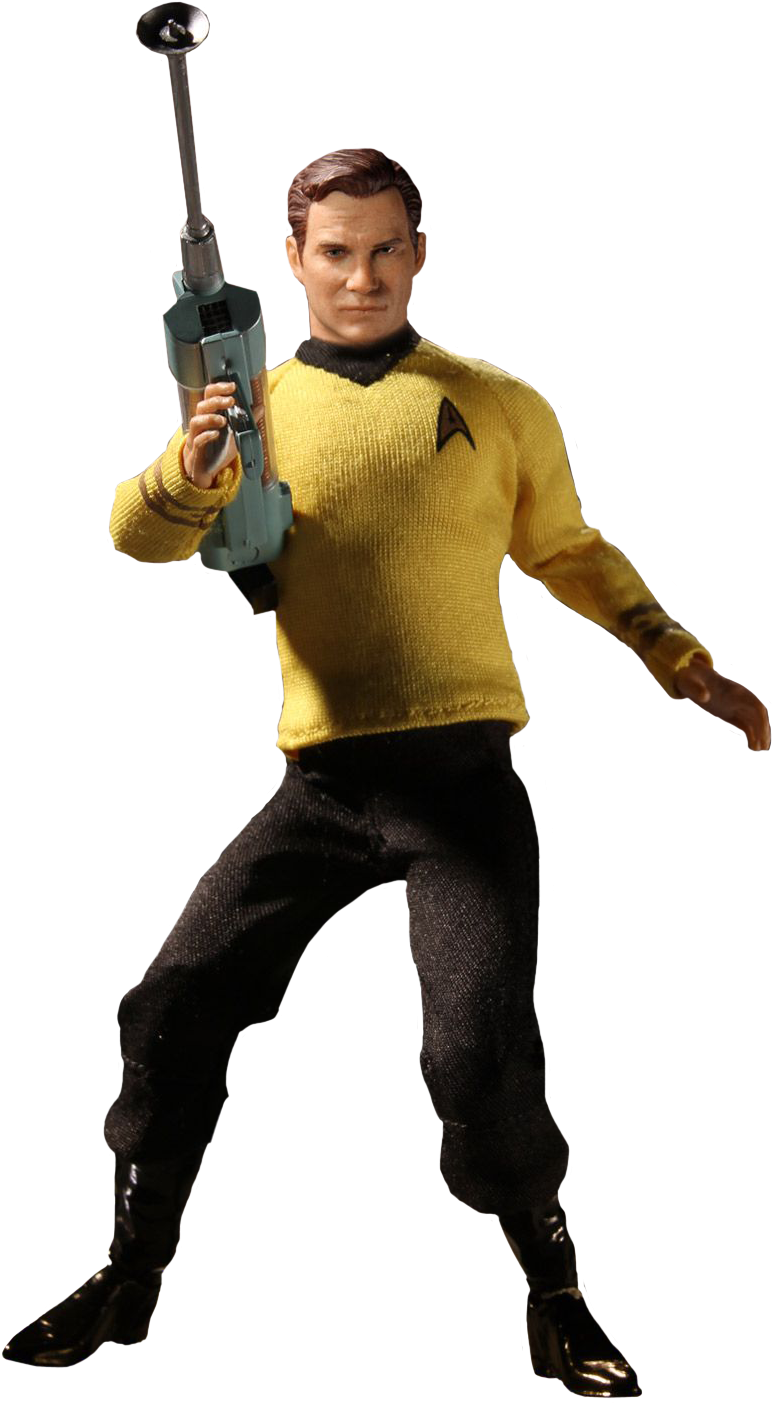Captain Kirk One - One-12 Collective Action Figure (822x1434), Png Download