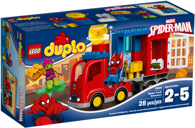 Lego® Duplo® Marvel Spider-man Spider Truck Adventure - Lego Duplo Marvel Spider-man Spider-truck Adventure, (950x950), Png Download
