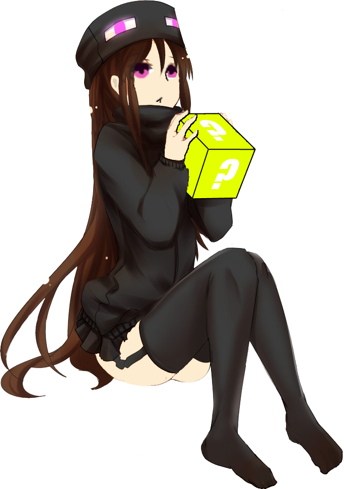 Andr With A Lucky Block - Minecraft Andr (683x970), Png Download