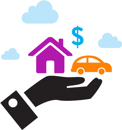 Graphic Of Sharing Economy (400x430), Png Download