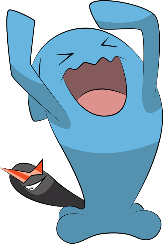 Pokemon Wobbuffet Is A Fictional Character Of Humans - Pokemon Wobbuffet (536x800), Png Download