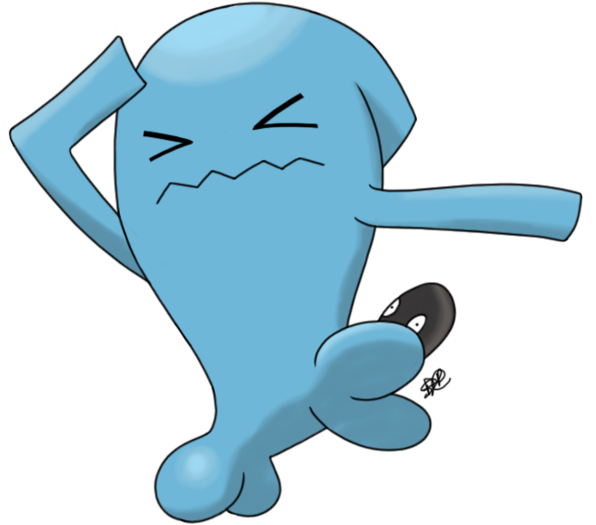 #wobbuffet #pokemon #anime #pocketmonsters New Pokemon, - Pokemon Wobbuffet Png (600x600), Png Download