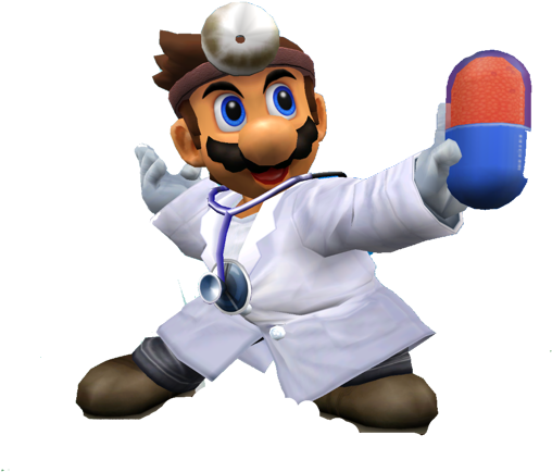 Last Seen In Super Smash Bros - Super Smash Bros Melee Dr Mario Png