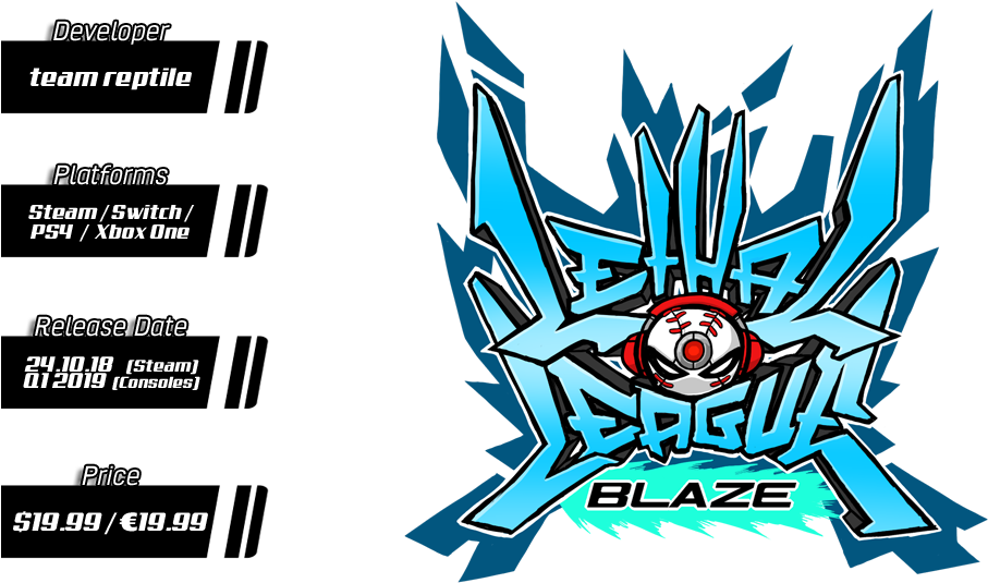 Lethal League Blaze Steam (1028x578), Png Download