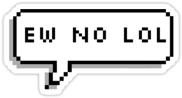 Tumblr Transparent Speech Bubble Download " - Don T Touch Stickers (375x360), Png Download