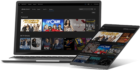 Xfinity Internet - Tablet Computer (547x281), Png Download