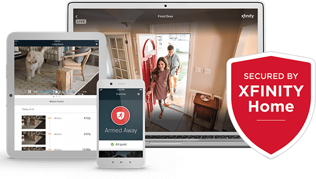 Xfinity Home Gives You Peace Of Mind With A Total Home - Xfinity Security (641x363), Png Download