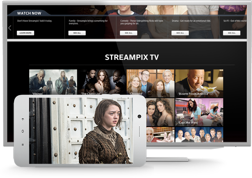 What Is Xfinity Streampix From Comcast - Xfinity On Demand Streampix 2018 (706x498), Png Download