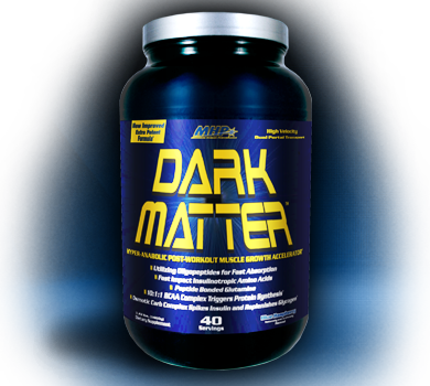 "the Ultimate Post-workout Muscle Growth Accelerator" - Dark Matter By Mhp, Post Workout, Blue Raspberry 40 (390x350), Png Download