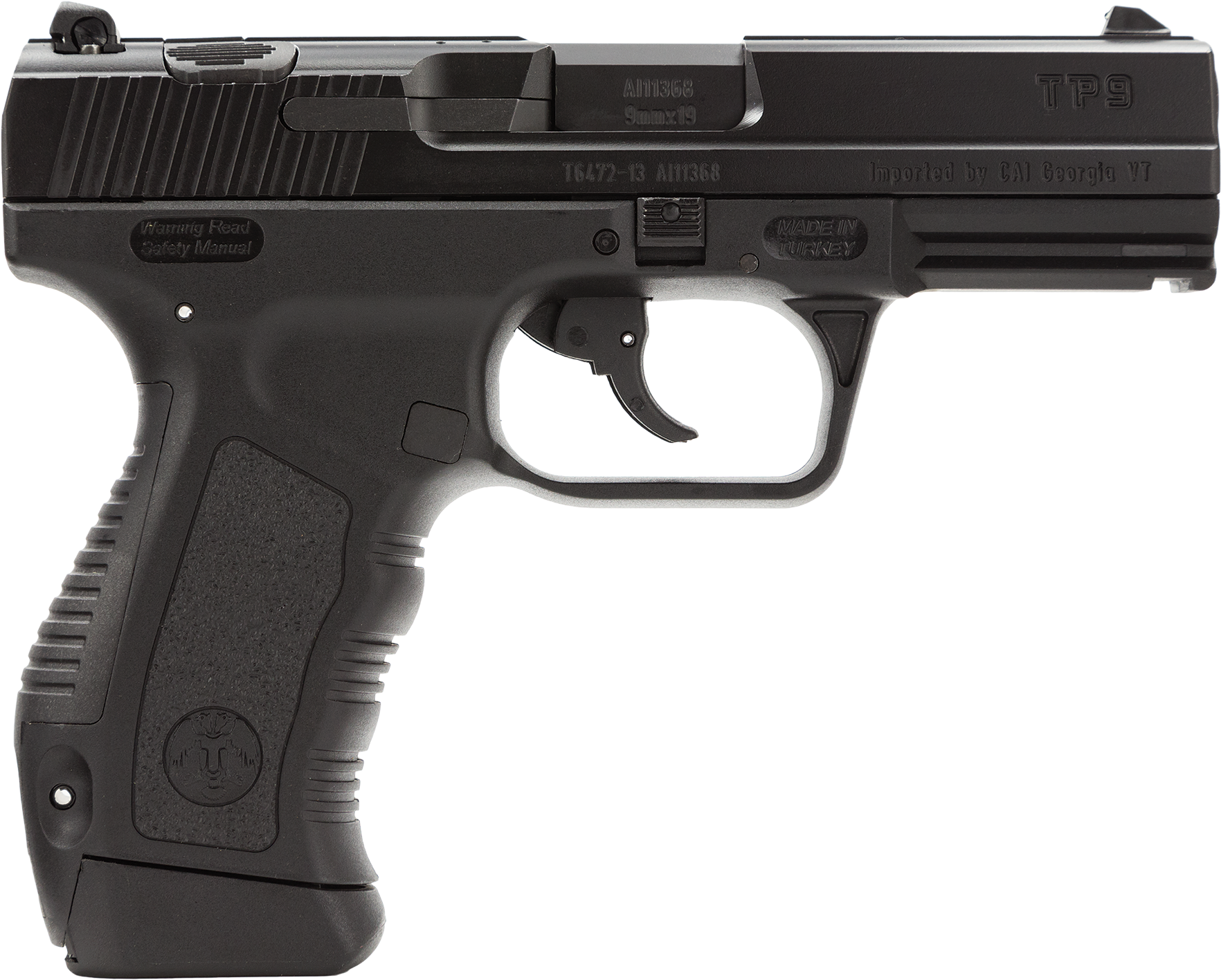 Cia Hg2846n Tp-9 Pistol 9mm - Walther Ppq M1 (1800x1437), Png Download