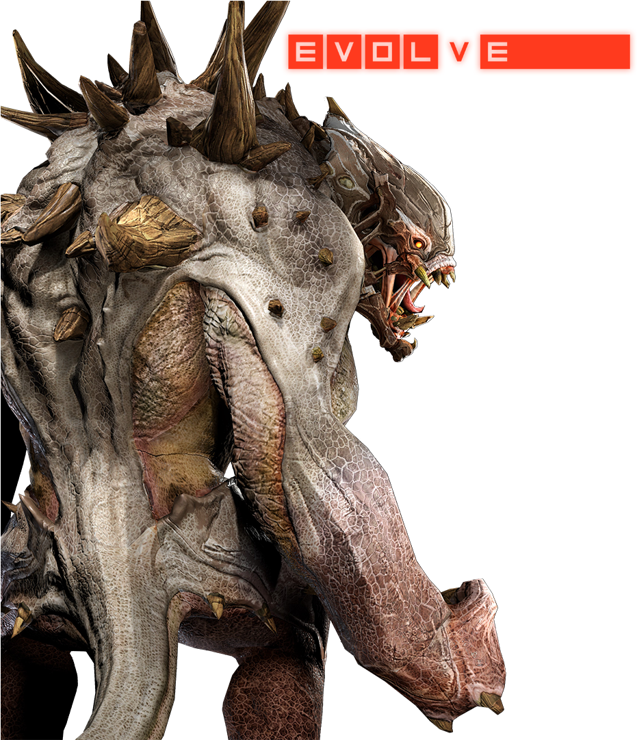 Goliath Elite Render-logo - Evolve Goliath Elite Skin (960x1080), Png Download