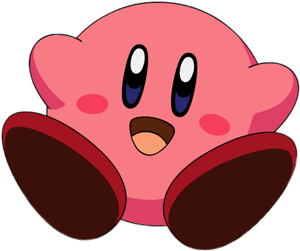 Games - Kirby - Kirby Kirby (633x521), Png Download