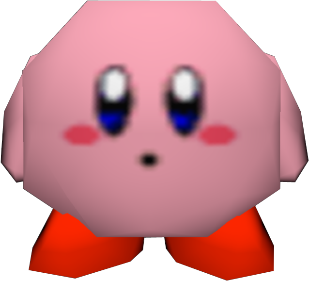 Download Zip Archive - Kirby Smash 64 Png (750x650), Png Download