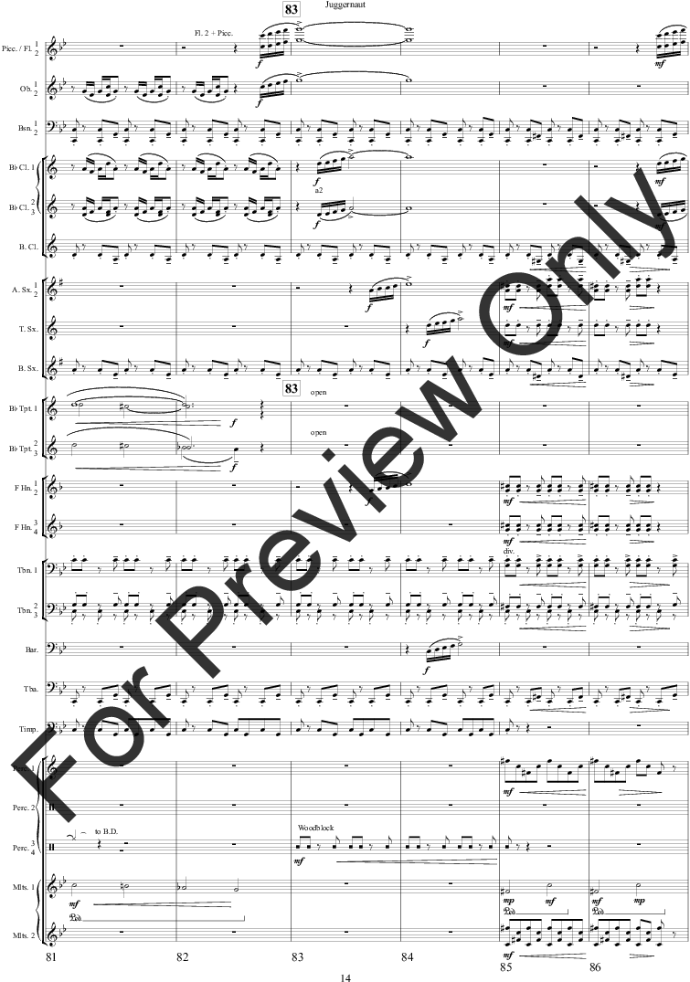 Dark Matter Thumbnail - Bach Chorale 1 Band (816x1056), Png Download