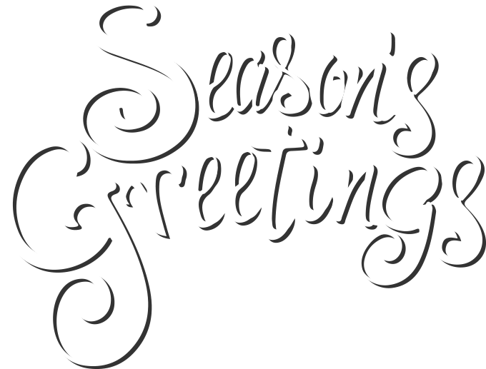 Our 2016 Highlights - Seasons Greetings Text Png (694x549), Png Download