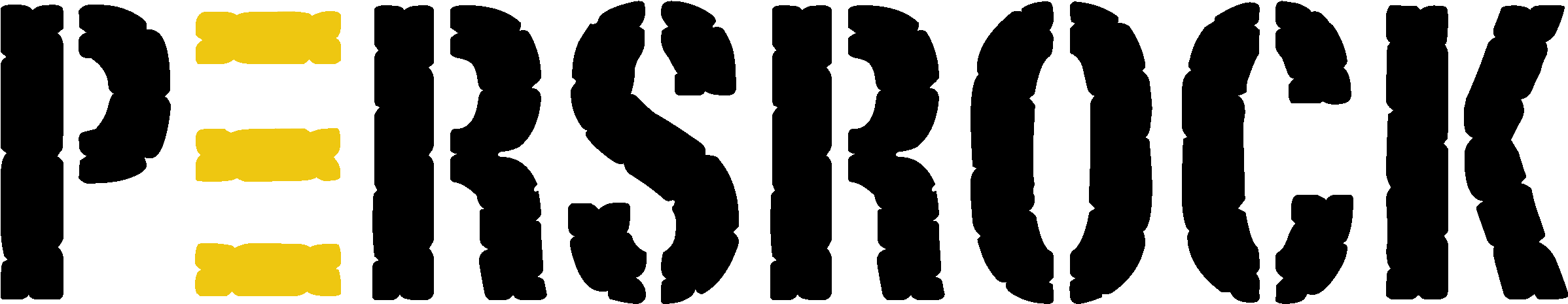 Persrock Logo Black Farzad Alipur - Art (2560x568), Png Download