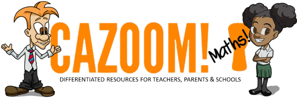 Cropped Cazoom Maths Worksheets Logo 2 - Coupon (1034x341), Png Download