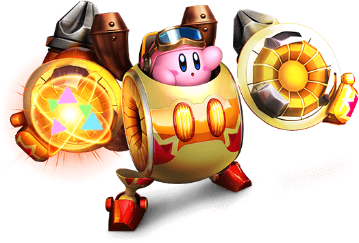 Planet Robobot And Rhythm Heaven Megamix Performed - Kirby Planet Robobot (538x357), Png Download