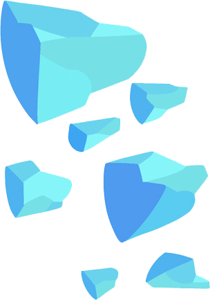 Gem Shards Transparent - Gem Shards Steven Universe (304x433), Png Download