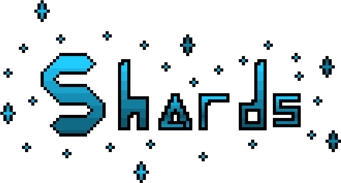 Shards - Electric Blue (1350x710), Png Download