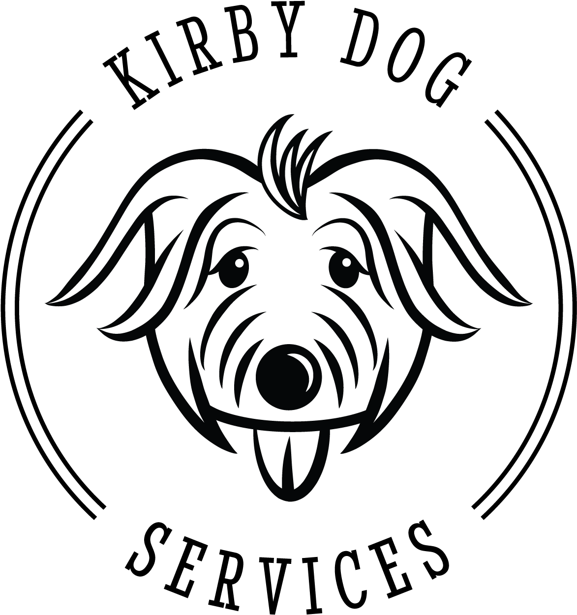 Png Royalty Free Download Barney Drawing Black Lab - Fang (1276x1276), Png Download