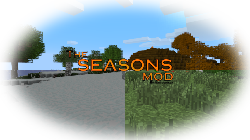3][news] The Seasons Mod - Minecraft Seasons Mod (854x480), Png Download