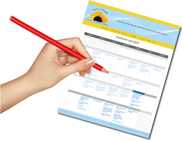 Mark Your Calendar - Writing (600x469), Png Download