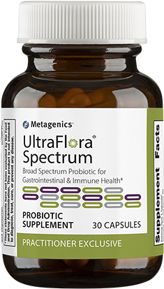 M829 - Metagenics Ultraflora Women's 30 Capsules (500x500), Png Download