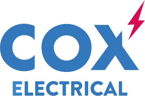 Cox Electrical Logo - Graphic Design (482x320), Png Download