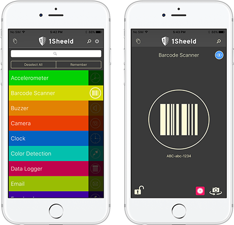 Barcode Scanner With Phone (500x500), Png Download