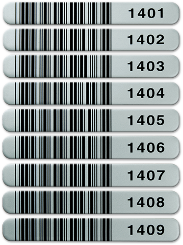 Bleeding Barcode Labels - Sticker (500x500), Png Download