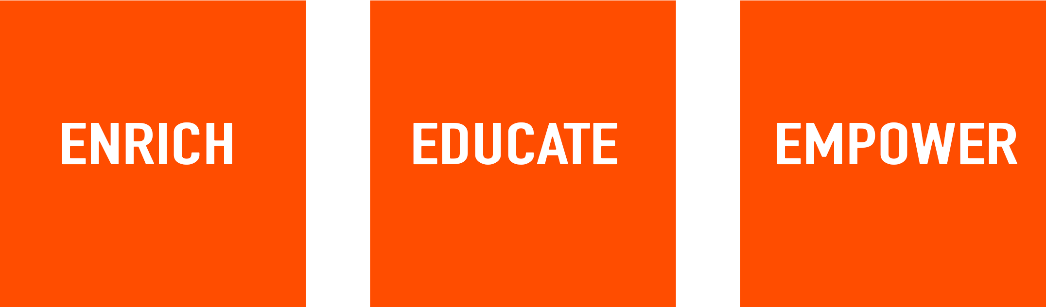 Enrich, Educate, Empower - Education (2152x632), Png Download
