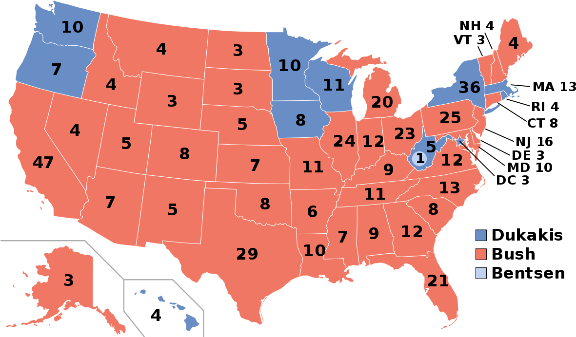 Elecciones Presidenciales De Estados Unidos De - Electoral College 2016 (1200x698), Png Download