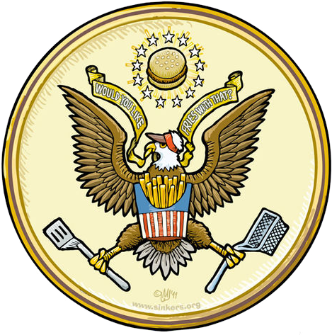 Escudo Estados Unidos - Great Seal Of United State (480x480), Png Download
