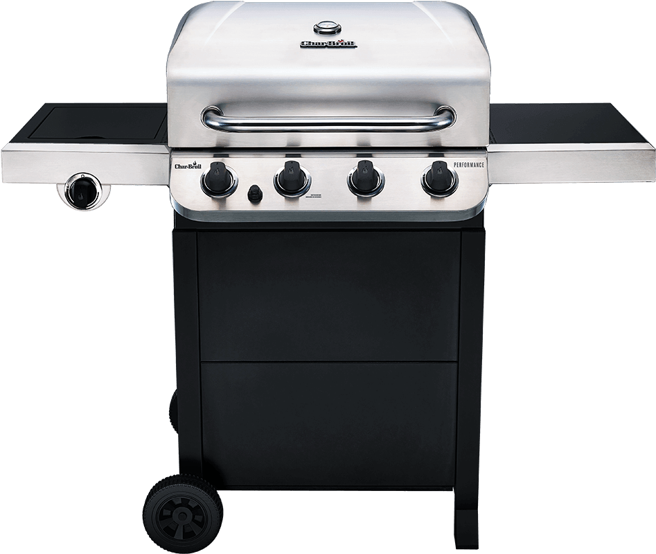 Performance Series™ 4-burner Gas Grill - Char-broil 463376017 Performance 4 Burner Gas Grill (1000x1000), Png Download