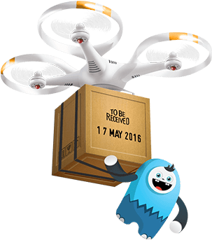 Order Delivery (350x350), Png Download