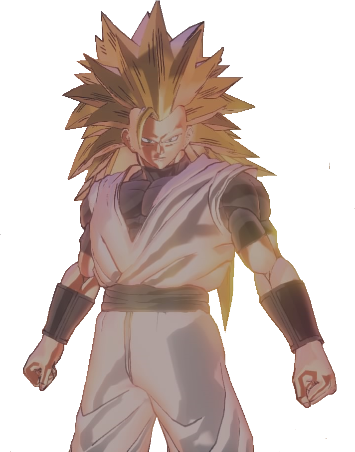 Sean Super Saiyan 3 - Dragon Ball (741x905), Png Download