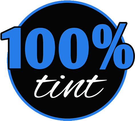 Window Tint Jacksonville - 100% Tint (500x500), Png Download