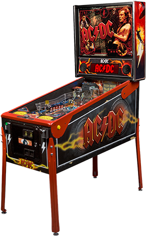 "ac/dc" Pinball Machine - Stern Ac/dc Premium Pinball Machine (326x500), Png Download