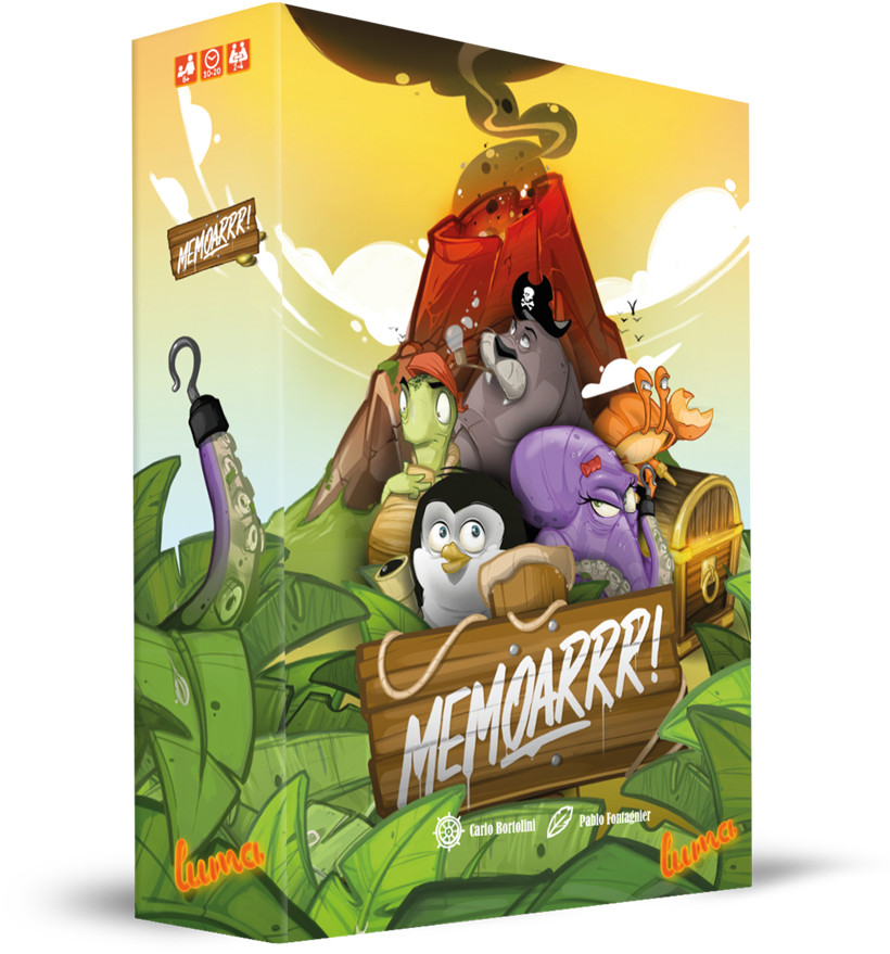 Pegasus Spiele - Memoarrr! Gesellschaftsspiel (960x960), Png Download