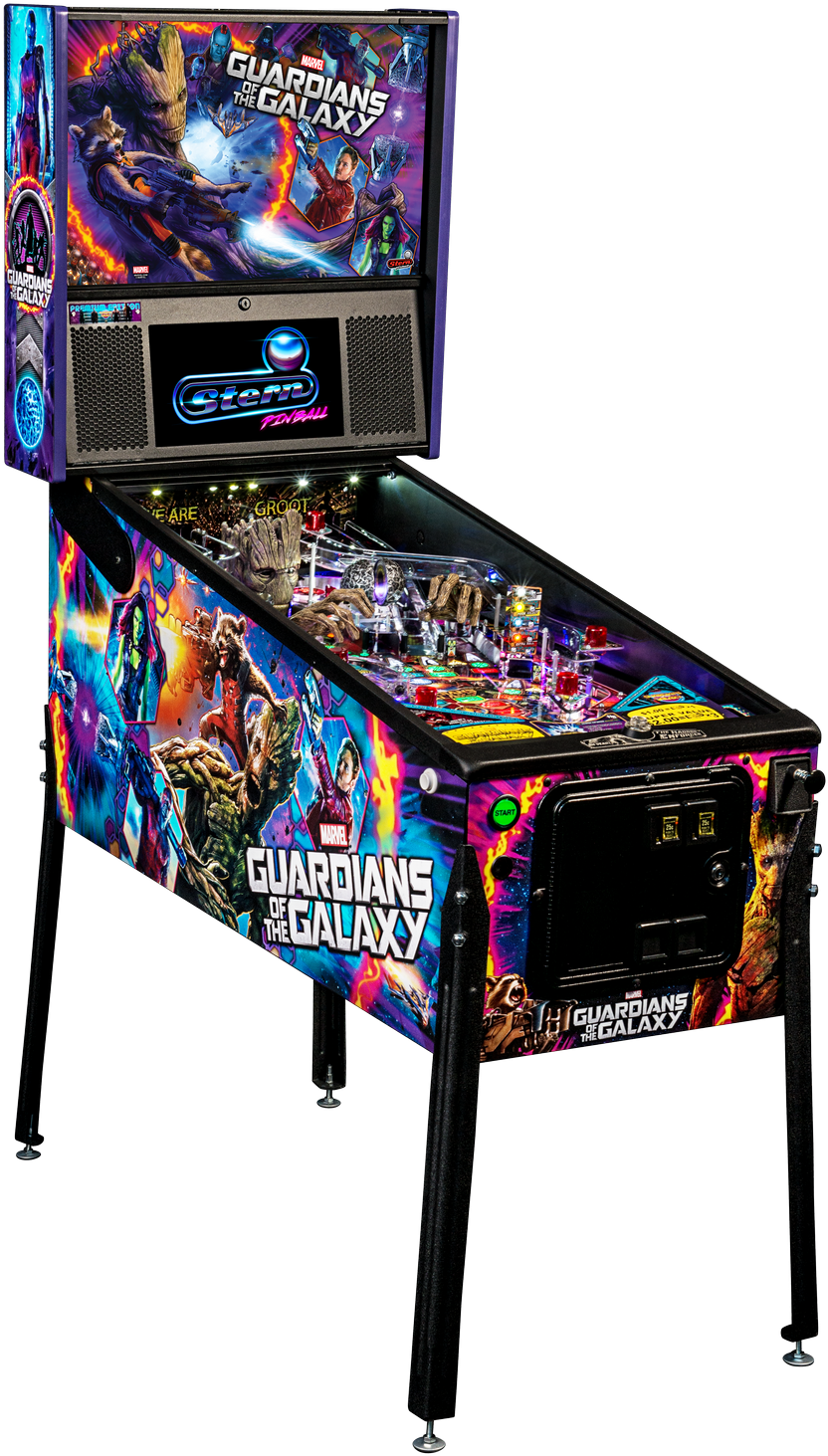 Pinball Machine Sales & Repairs - Guardians Of The Galaxy Pinball (806x1311), Png Download