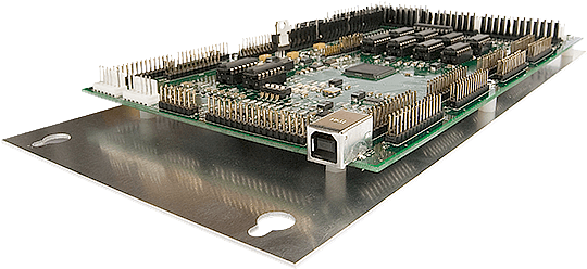 The P Roc Is A Board That Interfaces A Pinball Machine - Electronic Component (545x411), Png Download