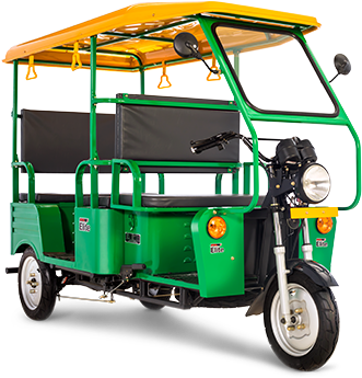 Elite Passenger - Atul E Rickshaw (540x391), Png Download