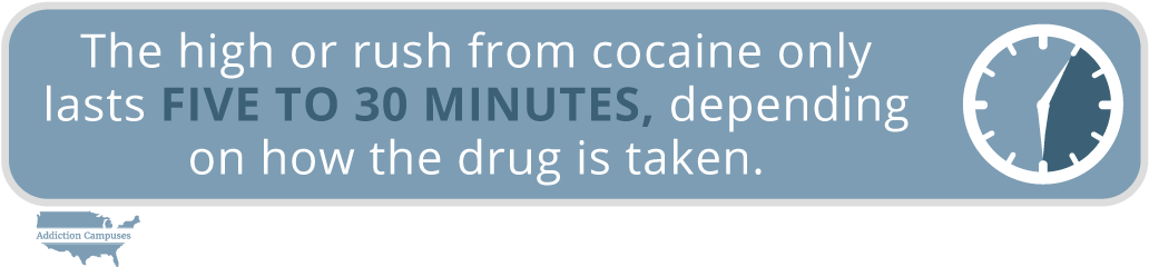 Com Signs Of A Cocaine Overdose Five To 30 Minutes - Addiction Campuses (1043x249), Png Download