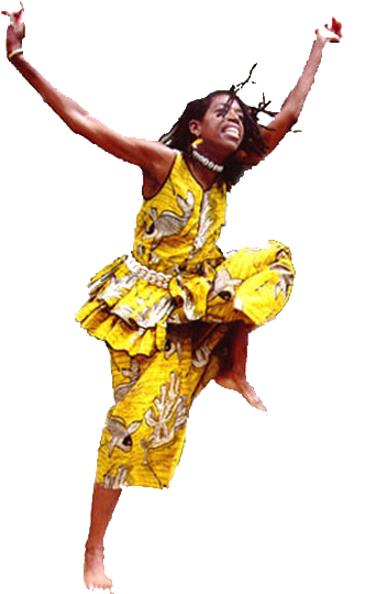 Picture - African Dancer Png (350x584), Png Download